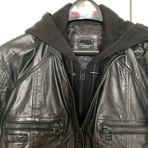 7 Diamonds Leather Jacket